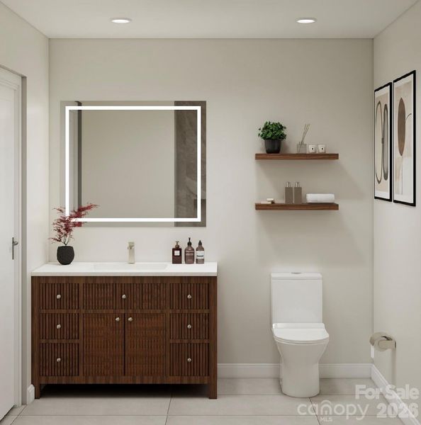 Furnished interior view inside a new home in , Lenoir (Image 5).