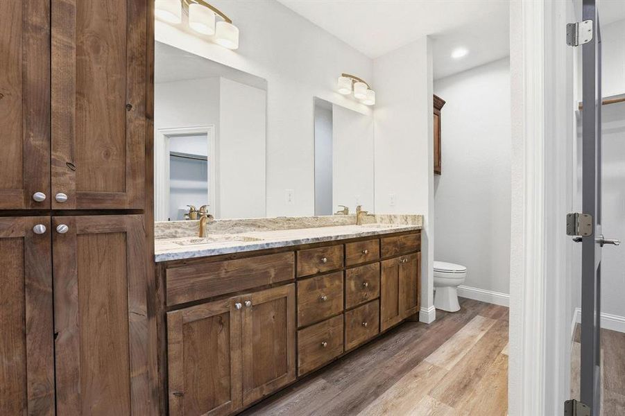 Furnished interior view inside a new home in , Ector (Image 9).