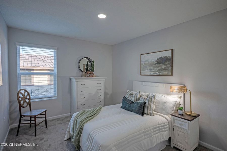 Furnished interior view inside a new home in , Jacksonville (Image 4). Furnished interior view inside a new home in , Jacksonville (Image 4).