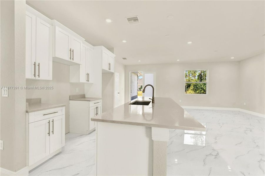 Furnished interior view inside a new home in , Lehigh Acres (Image 6). Furnished interior view inside a new home in , Lehigh Acres (Image 6).