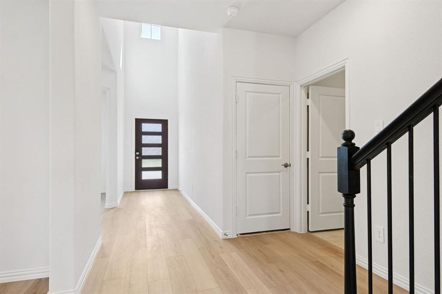 Photo is not of the actual home, but is an inspirational photo of builder’s model home and may depict options, furnishings, and/or decorator features that are not included.