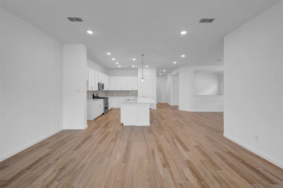 Spacious, unfurnished interior of a new home in Meridiana - Terrace Collection, Manvel (Image 20).