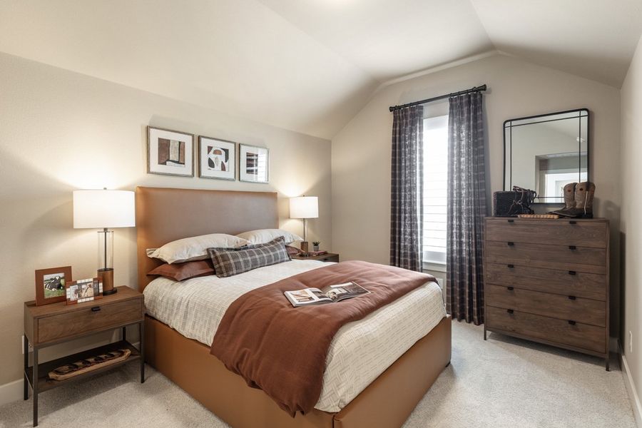 Representative Secondary Bedroom - some options shown