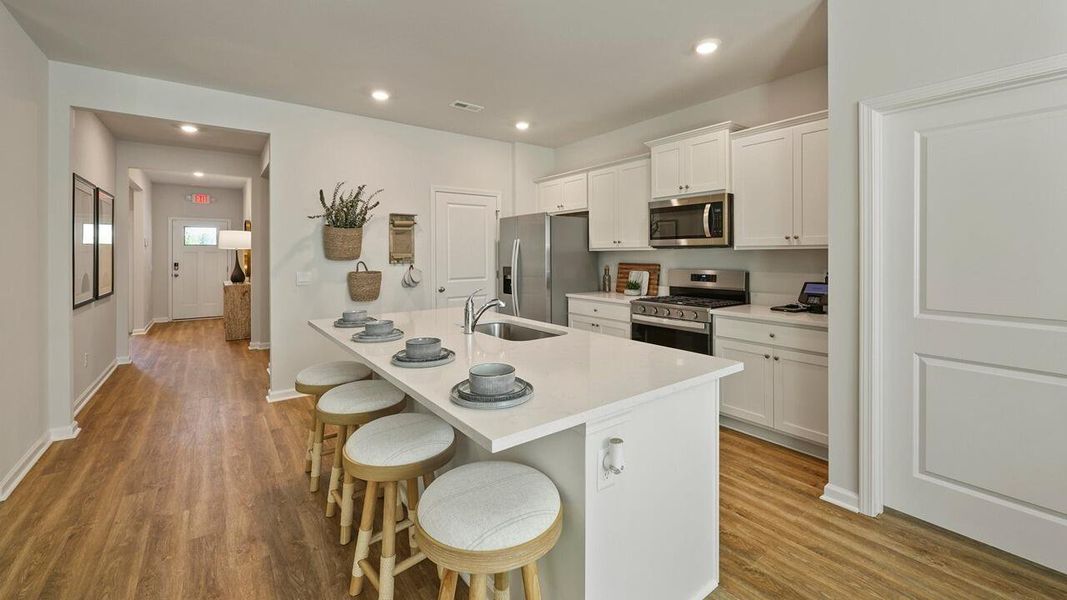 Furnished interior view inside a new home in The Ranch, Holly Hill (Image 7).