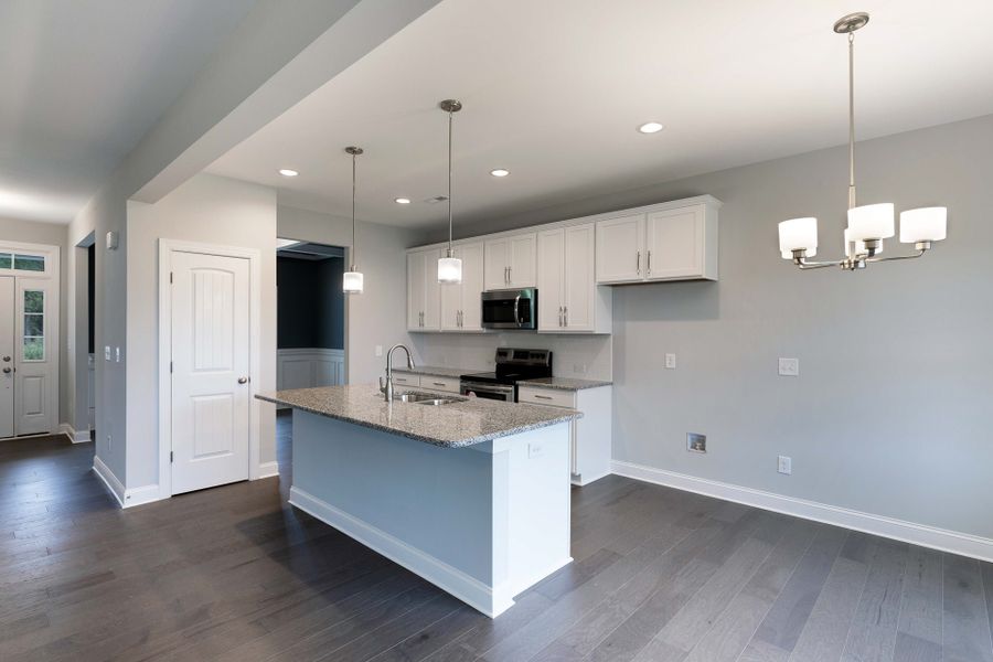 Representative furnished interior of a home built from the Clayton by Caviness & Cates Communities in Maggie Way, Wendell (Image 19).