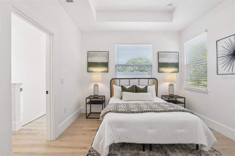 Furnished interior view inside a new home in , Tampa (Image 39).