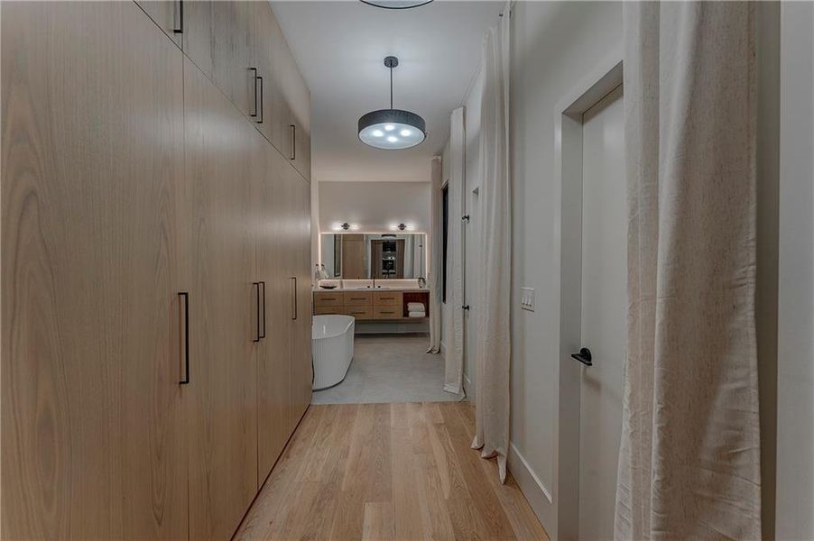 Furnished interior view inside a new home in , Atlanta (Image 51).