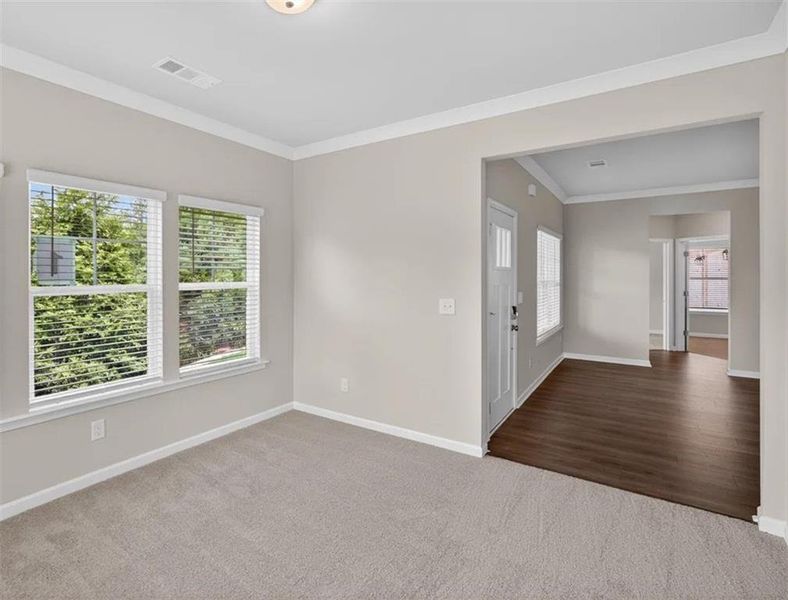 Spacious, unfurnished interior of a new home in Creekwood, Powder Springs (Image 23).