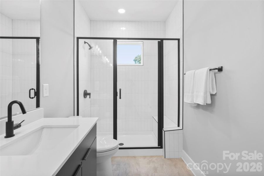 Furnished interior view inside a new home in , Charlotte (Image 14).