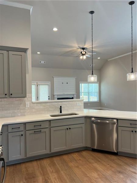 Furnished interior view inside a new home in , Loganville (Image 3).