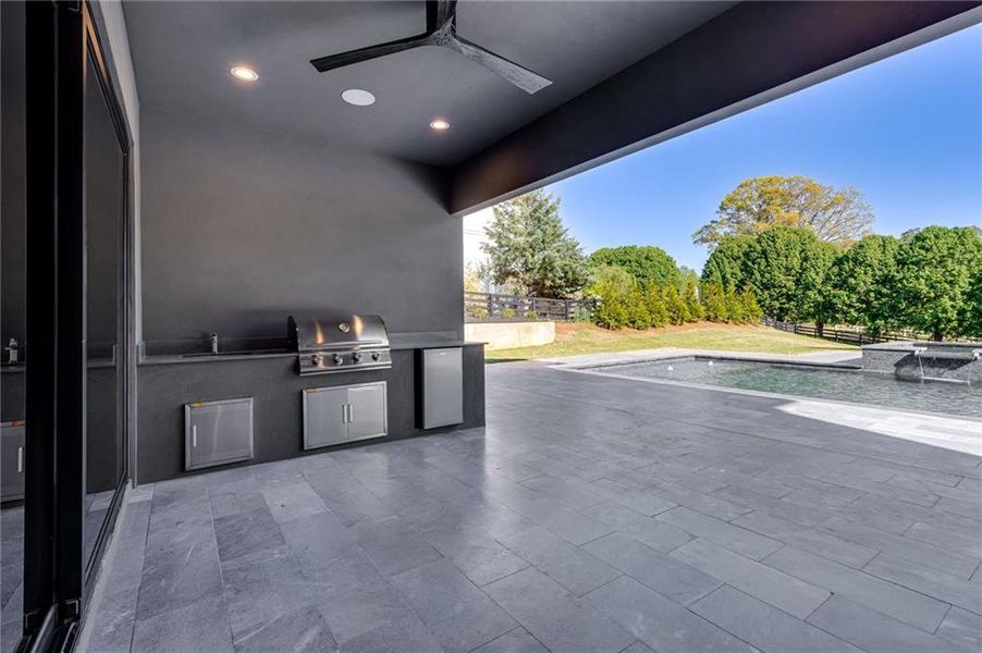Exterior details and patio area of a home in , Sugar Hill (Image 32). Exterior details and patio area of a home in , Sugar Hill (Image 32).