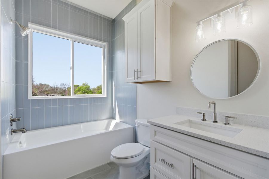 Furnished interior view inside a new home in , Austin (Image 11).