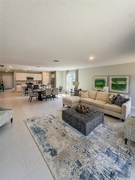 Furnished interior view inside a new home in , Deland (Image 10).