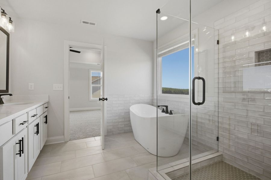 Furnished interior view inside a new home in Cherokee Knoll, Williamston (Image 11).