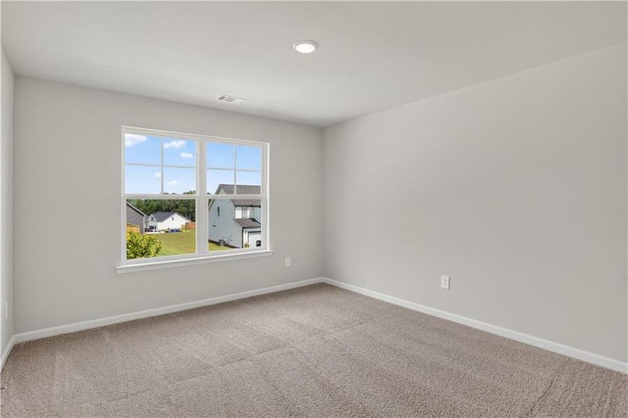 Spacious, unfurnished interior of a new home in Austin Ridge, Commerce (Image 27). Spacious, unfurnished interior of a new home in Austin Ridge, Commerce (Image 27).