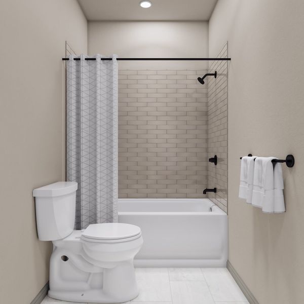 Representative furnished interior of a home built from the 4 by Tri Pointe Homes in Sugar Mill Village, Longmont (Image 47).