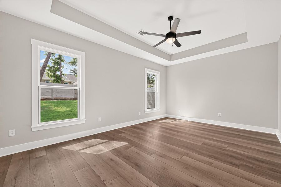 Spacious, unfurnished interior of a new home in Two Step Farm, Montgomery (Image 28). Spacious, unfurnished interior of a new home in Two Step Farm, Montgomery (Image 28).