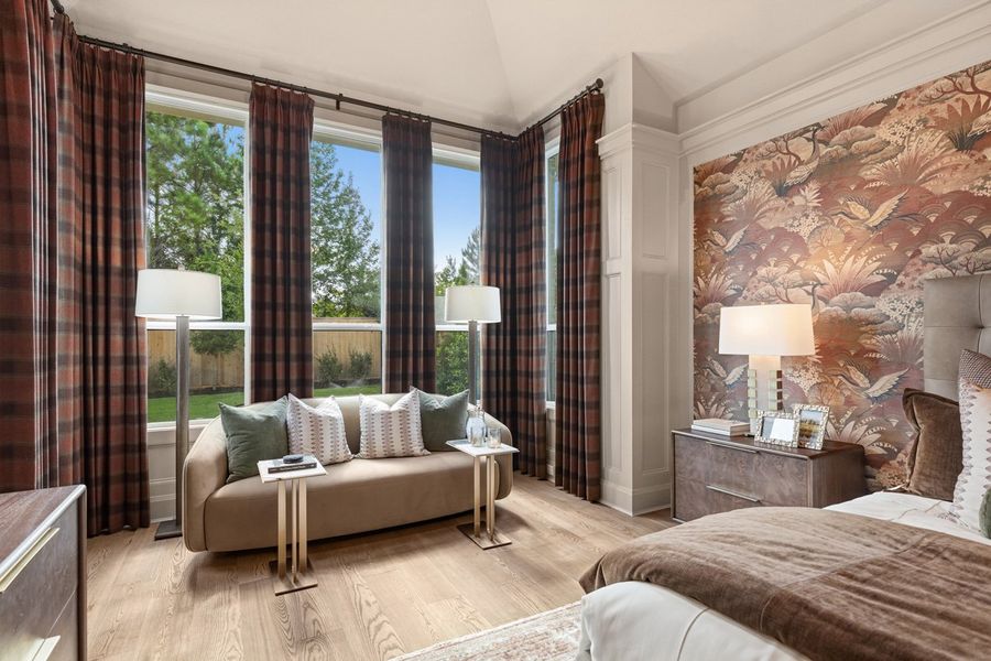 Representative Primary Bedroom - some options shown Representative Primary Bedroom - some options shown