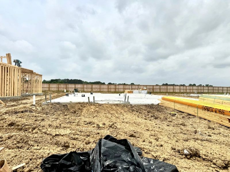 Site preparation for new homesites in Cedar Pointe, Crosby (Image 14).