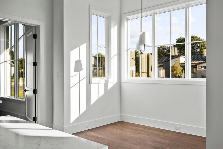 Furnished interior view inside a new home in Preston Manor, Colleyville (Image 6). Furnished interior view inside a new home in Preston Manor, Colleyville (Image 6).