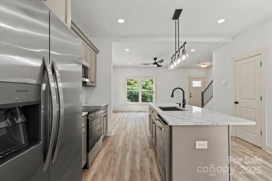 Furnished interior view inside a new home in , Gastonia (Image 5).