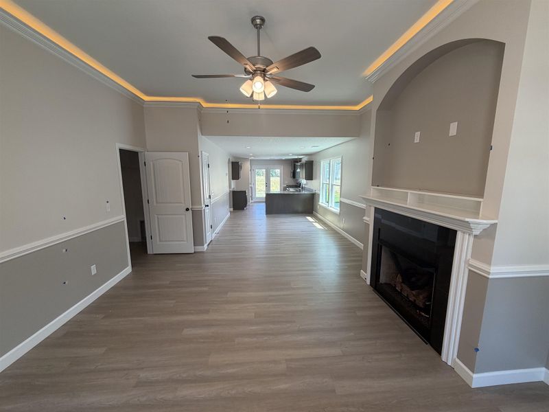 Spacious, unfurnished interior of a new home in Cleveland Meadows, Spartanburg (Image 7). Spacious, unfurnished interior of a new home in Cleveland Meadows, Spartanburg (Image 7).