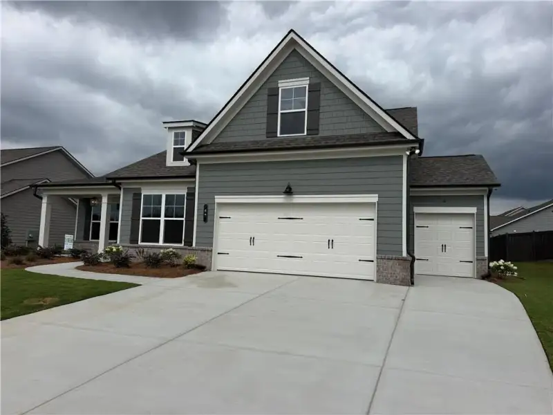 Front exterior of a new home in , Jefferson, GA, highlighting curb appeal (Image 2). Front exterior of a new home in , Jefferson, GA, highlighting curb appeal (Image 2).