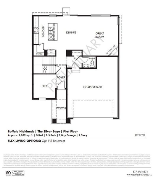 2D floor plan layout of this home in Buffalo Highlands: The Flora Collection, Commerce City, CO (Image 3). 2D floor plan layout of this home in Buffalo Highlands: The Flora Collection, Commerce City, CO (Image 3).
