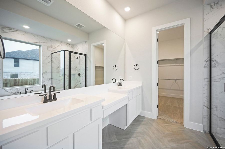 Furnished interior view inside a new home in Homestead, Schertz (Image 11). Furnished interior view inside a new home in Homestead, Schertz (Image 11).