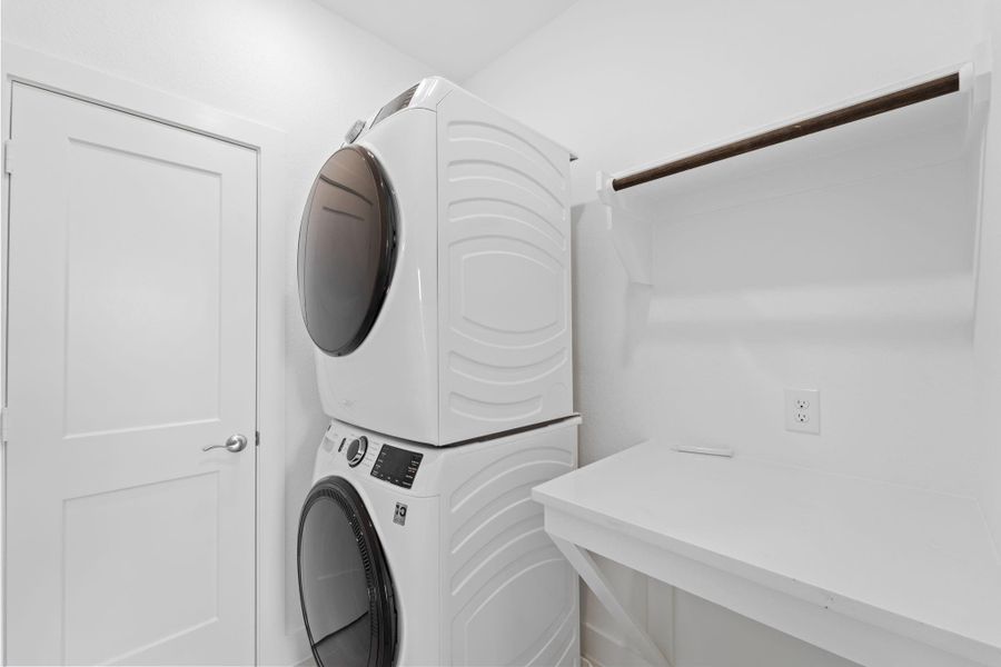 Furnished interior view inside a new home in Meridiana, Iowa Colony (Image 3). Furnished interior view inside a new home in Meridiana, Iowa Colony (Image 3).