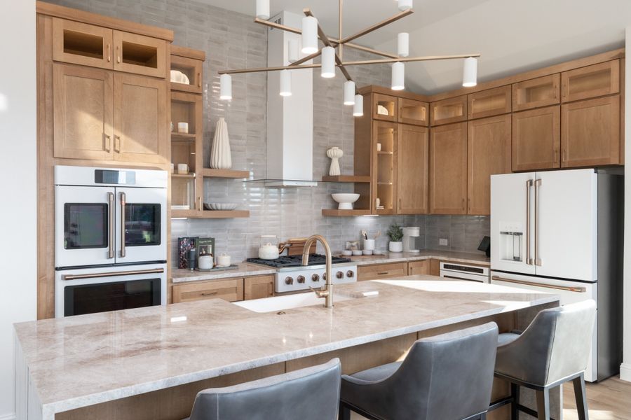 Representative furnished interior of a home built from the Jackson by UnionMain Homes in Cambridge Crossing, Celina (Image 16).