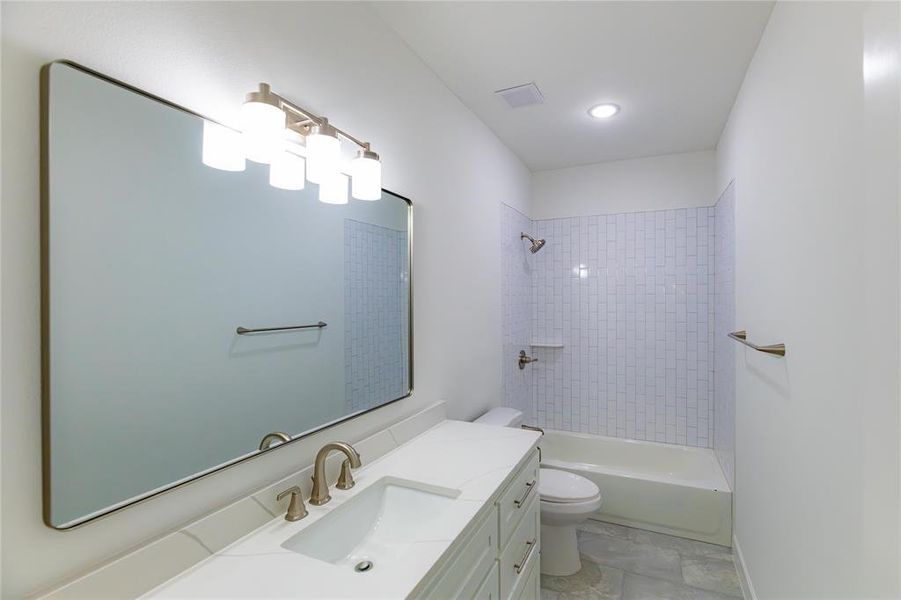 Furnished interior view inside a new home in , Garland (Image 6).