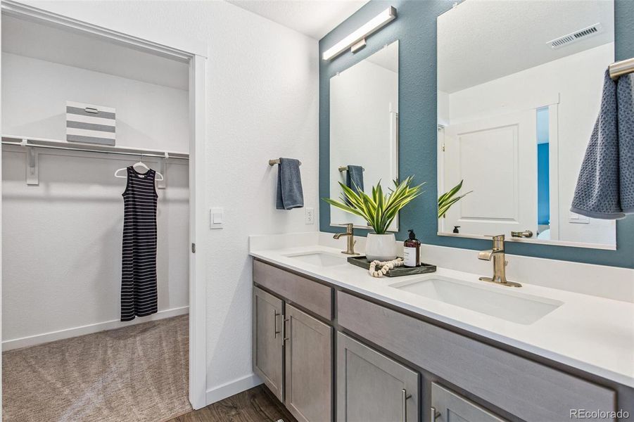 Furnished interior view inside a new home in Arcadia, Denver (Image 18). Furnished interior view inside a new home in Arcadia, Denver (Image 18).