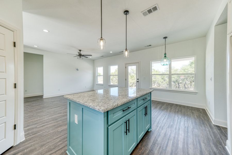 Representative furnished interior of a home built from the Lucas by Zeal Home Builders in Echo Grove, Poolville (Image 86).