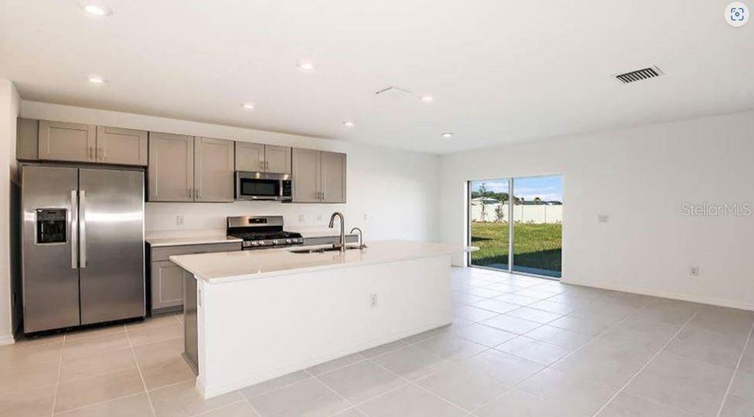 Furnished interior view inside a new home in Palm Wind, Hudson (Image 7).