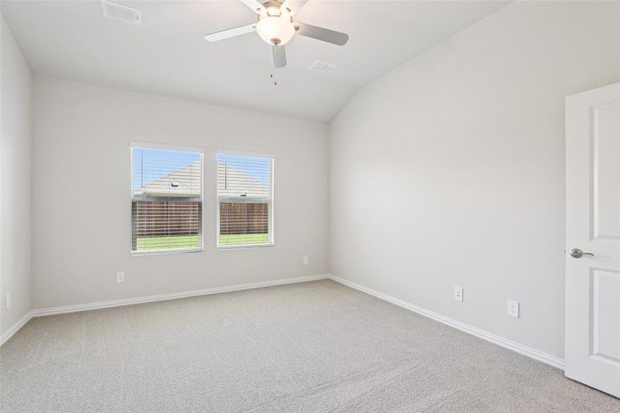 Spacious, unfurnished interior of a new home in Parks at Foster Crossing - Premier Series, Anna (Image 20). Spacious, unfurnished interior of a new home in Parks at Foster Crossing - Premier Series, Anna (Image 20).