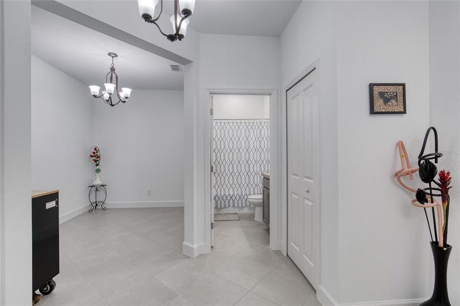 Furnished interior view inside a new home in , Daytona Beach (Image 15). Furnished interior view inside a new home in , Daytona Beach (Image 15).