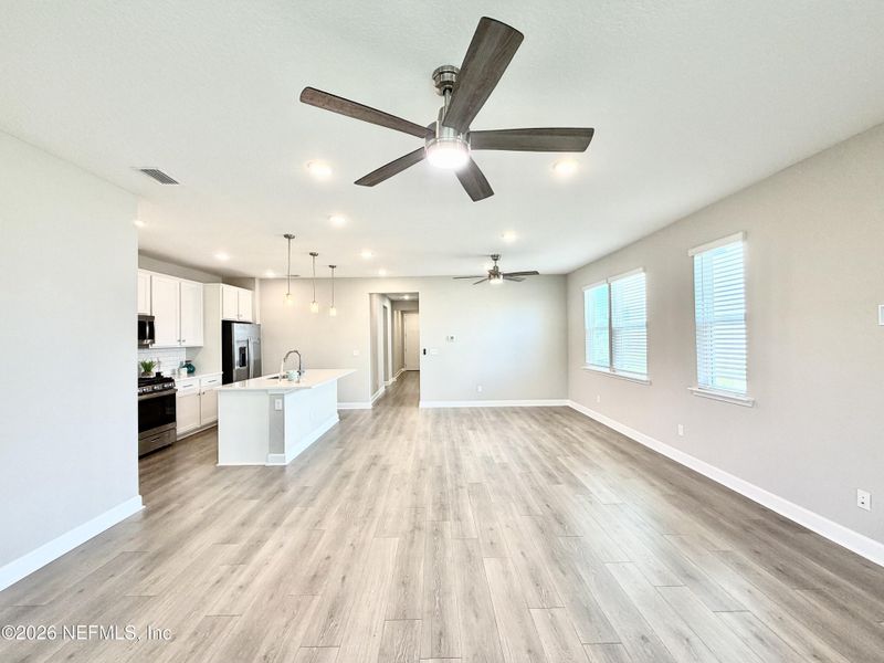 Spacious, unfurnished interior of a new home in Seasons at TrailMark, St. Augustine (Image 62).