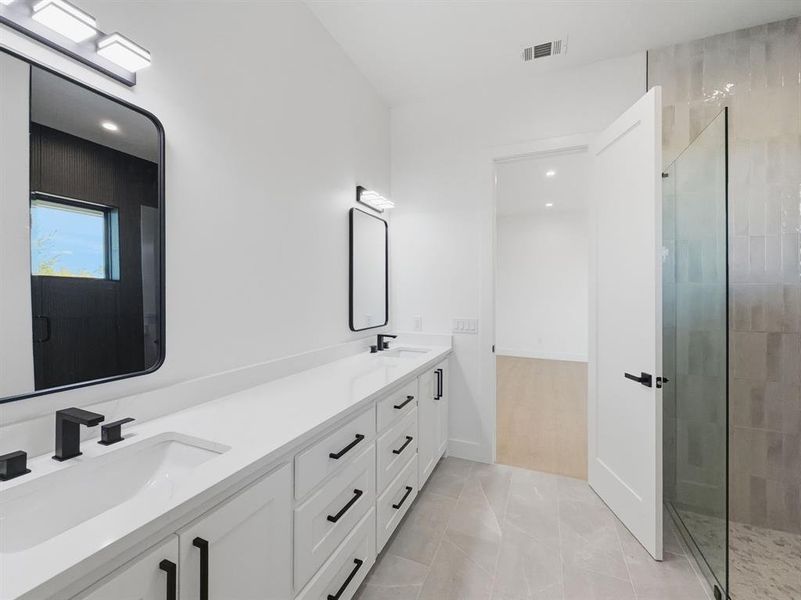 Furnished interior view inside a new home in , Graford (Image 10).