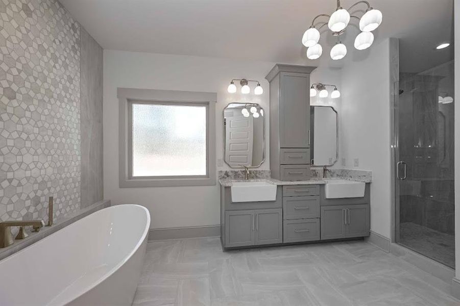 Furnished interior view inside a new home in , Carrollton (Image 9).