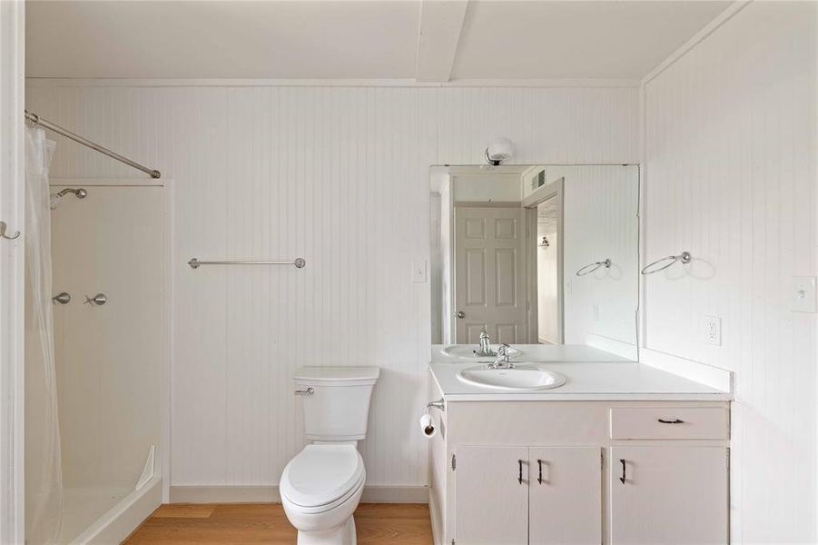 walk-in shower