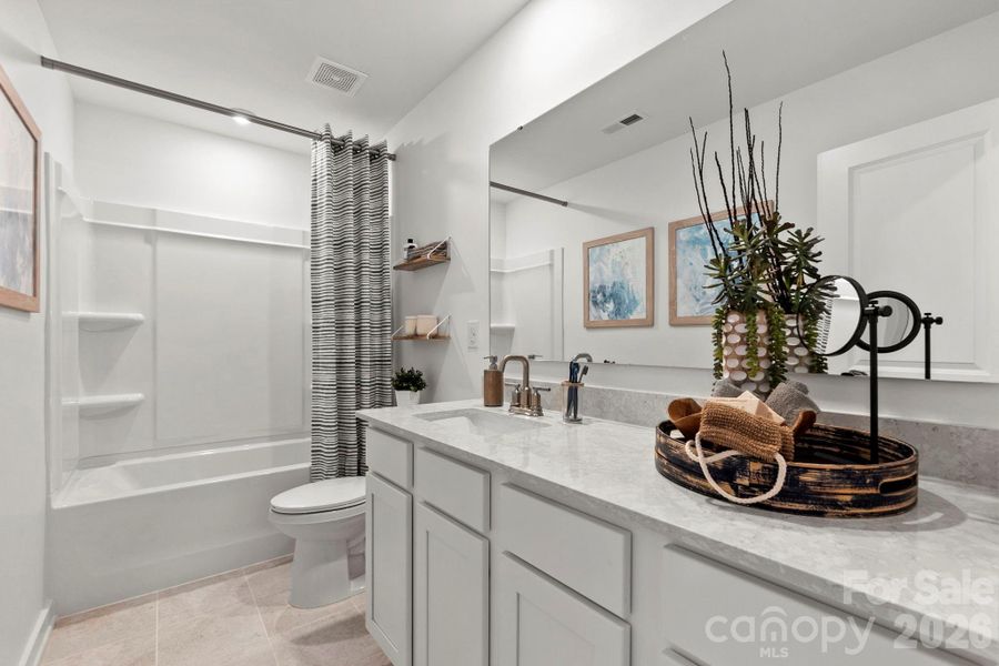 Furnished interior view inside a new home in Grants Landing, Salisbury (Image 17).