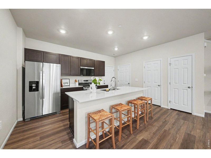 Furnished interior view inside a new home in Poudre Heights: The Meadow Collection, Windsor (Image 8). Furnished interior view inside a new home in Poudre Heights: The Meadow Collection, Windsor (Image 8).