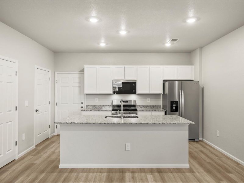 Furnished interior view inside a new home in Horizon Uptown: The Meadow Collection, Aurora (Image 3).