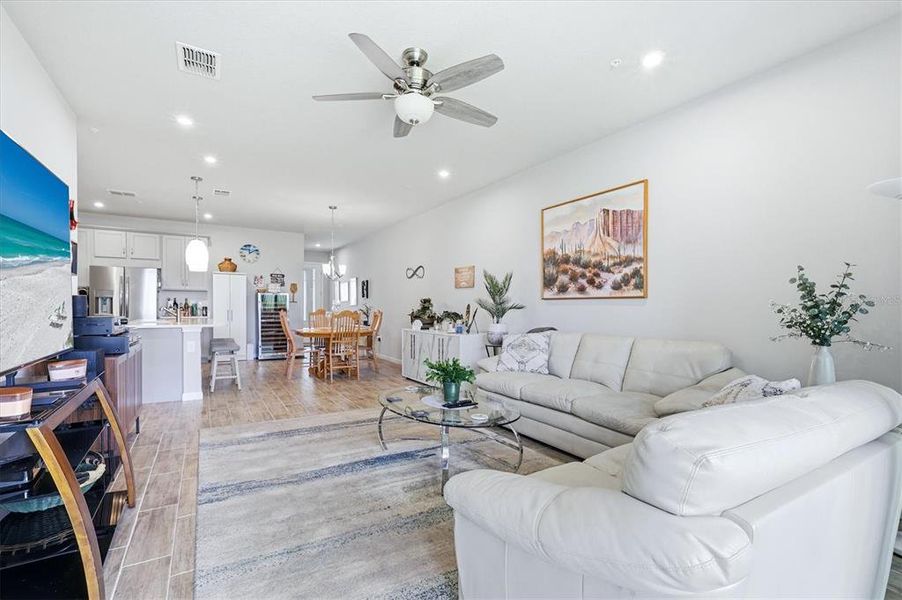 Furnished interior view inside a new home in Wellen Park, Venice (Image 16).