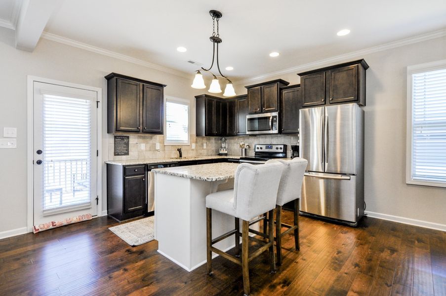 Representative furnished interior of a home built from the Yosemite by RiverWILD Homes in Sawyer Ridge, Dunn (Image 6).