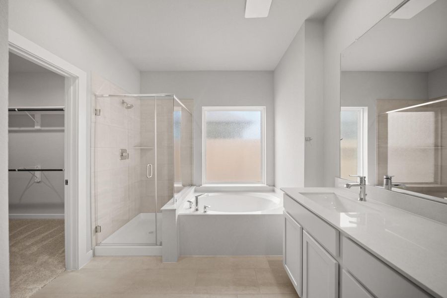 Furnished interior view inside a new home in Morton Creek Ranch, Katy (Image 6). Furnished interior view inside a new home in Morton Creek Ranch, Katy (Image 6).