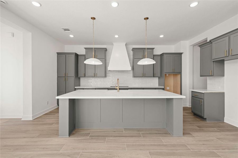 Furnished interior view inside a new home in ARTAVIA®, Conroe (Image 5).