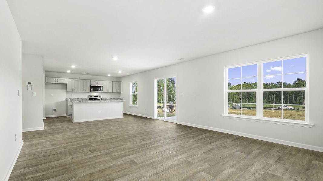 Spacious, unfurnished interior of a new home in Mount Hope Estates, Winston-Salem (Image 13). Spacious, unfurnished interior of a new home in Mount Hope Estates, Winston-Salem (Image 13).