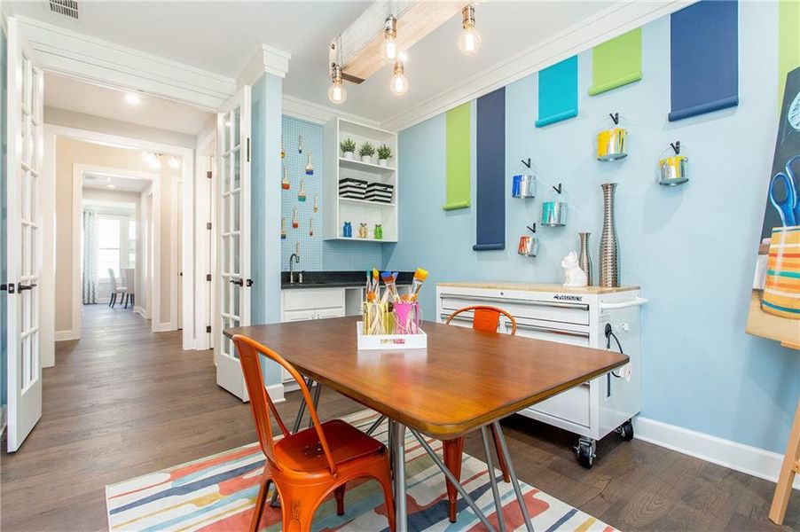 Furnished interior view inside a new home in Cresswind Georgia at Twin Lakes, Hoschton (Image 19). Furnished interior view inside a new home in Cresswind Georgia at Twin Lakes, Hoschton (Image 19).